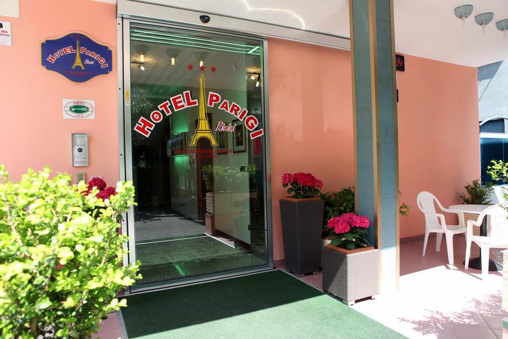 Hotel Parigi Rimini Exterior foto